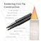 Diliks T18D24 Soldering Iron Tips 5pcs Set Chisel tip For HAKKO FX888D FX888 FX8801 FX600 R24mm05mm x 145 mm