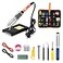 Q-MING Soldering Iron Kit 60W Upgraded Soldering Kits Adjustable Temperature Welding Tool Solder Irons Pen with OnOff Switch Use for Electrical Repairs