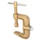 Walfront 500A G Shape Brass Welding Earth Clamp for Grounding Grounding Clamp Compatible with Welding Machines