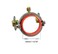 RIVERWELD P80 Plasma Cutter Roller Guide Wheel Spacer Circle Compass Stand Off Two Screw Positioning Fit Pilot Arc Starting