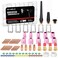RX WELD 79PCS TIG Welding Accessories Torch Kit Stubby Gas Lens 1012 lass Cup For WP171826