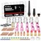 RX WELD 87PCS TIG Welding Accessories Torch Kit Stubby Gas Lens 1012 lass Cup For WP171826