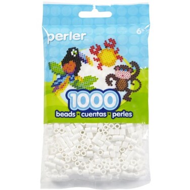 Perler Beads 1000PkgWhite