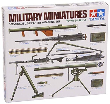 TAMIYA Tamiya 300035121135 Diorama Set US Infantry Weapons