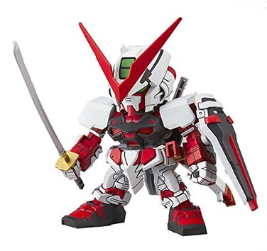 BANDAI Bandai Hobby SD EXStandard 007 Astray Red Frame Gundam Seed Astray Building Kit