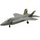 NewRay 144 F35C Lightning Ii Navy On Plane Diecast Aircraft