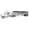 DCP 164 White Peterbilt 359 60 Sleeper wWilson High Side Grain Trailer 601908