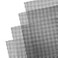 SAVITA Savita 6pcs Plastic mesh Sheets 7 Count Needlepoint Canvas for Embroidery Crafting and Knit and Crochet Projects Black