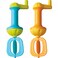 HABA Kids Bubble Bath Whisk 2 Pack Bath Toys for Sensory Play Motor Skill Development Water Play and Bath Time Fun