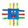 Buckle Toys Boomer Square Learning Activity Toddler Plane Travel Essential Toy Develop Motor Skills and Problem Solving