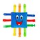 Buckle Toys Boomer Square Learning Activity Toddler Plane Travel Essential Toy Develop Motor Skills and Problem Solving