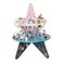 Manhattan Toy DoubleDecker Celestial Star Explorer Wooden Activity Center with Shape Gliders Spinners Bead Runs and Alluring Artwork