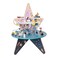 Manhattan Toy DoubleDecker Celestial Star Explorer Wooden Activity Center with Shape Gliders Spinners Bead Runs and Alluring Artwork