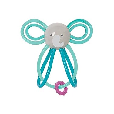Manhattan Toy Winkel Elephant Rattle Sensory Teether