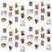 Fun Express 72 Halloween Glitter Tattoos