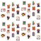 Fun Express 72 Halloween Glitter Tattoos