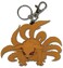 Great Eastern Entertainment Naruto Nine Tails Fox PVC Keychain Orange