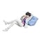 SEGA Detective Conan Kid The Phantom Thief PM Perching Figure Lay Down Version