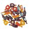 Juland 24PCS Miniature Mini Beer Drinks Decoration Glass Mixed Wine Resin Sets Simulation Instant Model Scene Tableware Random Pattern CH3