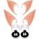 Geek-M GeekM Vampire Fangs TeethLatex Elf EarsFairy Pixie Soft Ear Halloween Party Cosplay