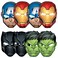 Amscan Marvel Avengers Powers Unite Paper Masks 73 x 98 8 Count Ideal for Themed Celebrations Cosplay Fun