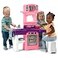 Simplay3 Cooking Kids Dinein Kitchen Set with 2Seat Table and 32 pc Kids Kitchen Set