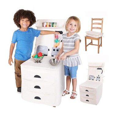 POPOHVER Pretend Kitchen Counter