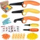 ZLemma Cardboard Construction Kit 401 PCS Kids Building Set with Safe Serrated Cutter Crease Roller Screws Nuts STEM Upcycled Tool for DIY Cardboard Projects Engineering Creativity