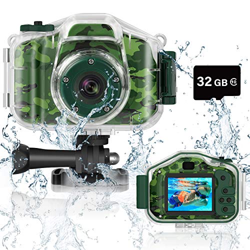 Deker Deker Waterproof Camera For Kids 32GB