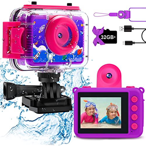 Gktz Gktz Pool Toy Underwater Kid Action Camera 32GB