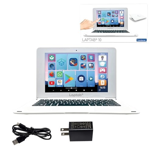 lexibook Lexibook Laptab 10 Laptop With Touch Screen Designed For The Whole Family Educational And 10 inch