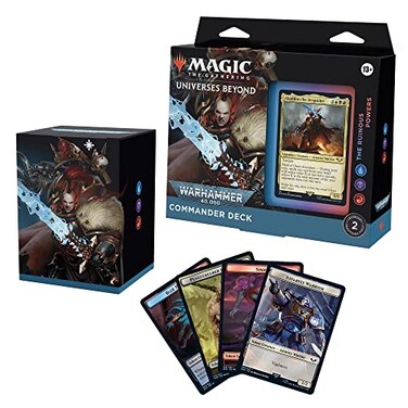 Magic: The Magic The Gathering Universes Beyond Warhammer 40000 Commander Deck The Ruinous Powers