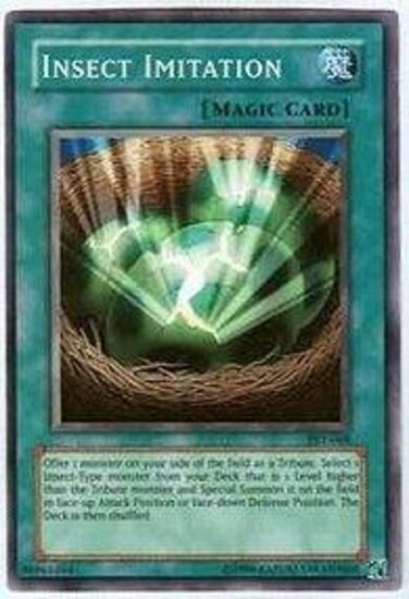 Konami YuGiOh Insect Imitation PSV068 Pharaohs Servant Unlimited Edition Common
