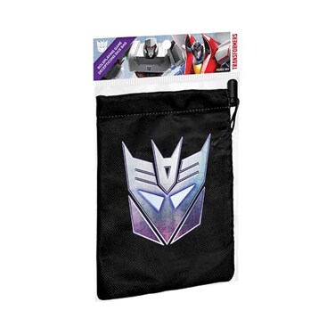 Renegade Game Studios Transformers Decepticon Dice Bag Locking Drawstring DoubleLined RPG Storage