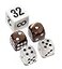 Bello Games Deluxe Marbleized Dice Sets 12