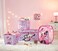 Idea Nuova Disney Minnie Mouse 4 Piece Storage Solution Set with Pop Up Hamper Collapsible Storage Trunk and 2 Nestable Storage Bins