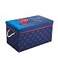 Idea Nuova Marvel Spiderman Collapsible Toy Storage Bench and Ottoman 145 H x 145 D x 25 L