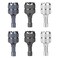 lasuroa 6pcs Drone Joystick Replacement Mini Drone Thumb Sticks Compatible with DJI Mini 3 Pro DJI RC Smart Controller Accessories Silver Black Blue