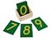Kid Advance Montessori Sandpaper Numbers with Box