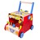 Fat Brain Toys My Fixer Upper Tool Bus Toddler Walker Pretend Workbench 18 mos