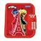 LEXiBOOK Lexibook Miraculous Electronic Secret Diary with Pen and Notebook Included Interactive Password Fun Features Sounds Effects Red SD50MI