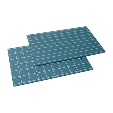 Elite Montessori Montessori Greenboards with Double Lines and Squares 2pcs