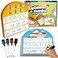 Coogam Handwriting Practice Copybook Write and Erase Alphabet Number Learning Materials Educational Tracing Letters for PreK Homeschool Student Kids Age 36