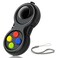WTYCD Original Fidget Toy Game Rubberized Classical Controller Fidget Concentration Toy with 8Fidget Functions and Lanyard Excellent for Relieving Stress and Anxiety