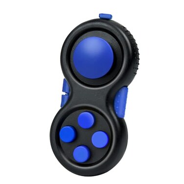 WTYCD Original Fidget Toy Game Rubberized Classical Controller Fidget Concentration Toy with 8Fidget Functions and Lanyard Excellent for Relieving Stress and Anxiety