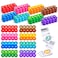 JoyCat Joycat TenFrame Math Learning Tools for Elementary24 Ten Frames and 20 Task Cards Math Counting Game for Preschool Kindergarten Classroom Learning Activities Kids Ages 35
