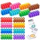 JoyCat Joycat TenFrame Math Learning Tools for Elementary24 Ten Frames and 20 Task Cards Math Counting Game for Preschool Kindergarten Classroom Learning Activities Kids Ages 35