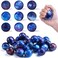 LovesTown Galaxy Stress Balls Bulk 50PCS Foam Squeeze Balls 2 inch for Stress Relief Outer Space Astronaut Party Class Reward