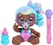Kindi Kids Electronic 65 Doll and 2 Accessories Bonni Bubbles Bubble N Sing