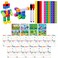 SpriteGru Math Linking Cubes 100 Math Cube Manipulatives with 30 Learning Activities Number Counting Blocks Snap Linking Math Counters Fun Educational PreK Counting Blocks for Preschool Kindergarten